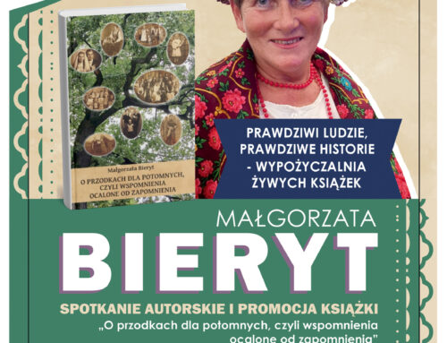 Spotkanie autorskie z Małgorzatą Bieryt