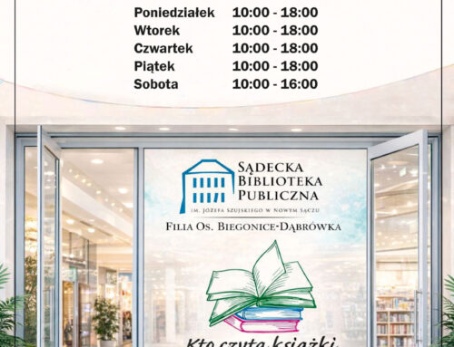 Filia os. Biegonce-Dąbrówka  – otwarcie nowej lokalizacji