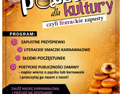 Pączek dla kultury, czyli literackie zapusty