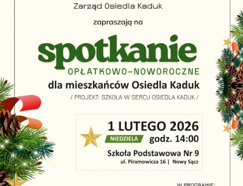 Spotkanie opłatkowo-noworoczne