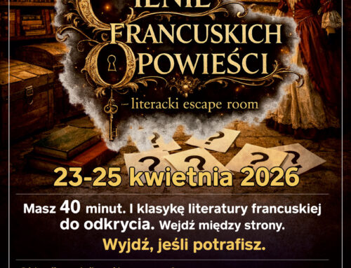 „Cienie francuskich opowieści” – literacki escape room