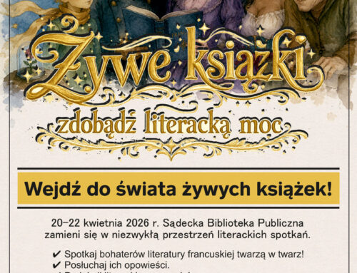 „Żywe książki – zdobądź literacką moc”