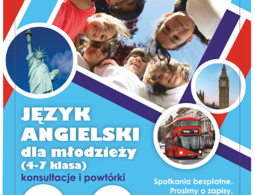 Konsultacje z języka angielskiego dla młodzieży