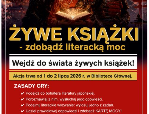 Żywe książki – zdobądź literacką moc!