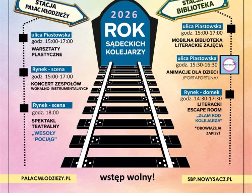 Świętujmy wspólnie 150 lat nowosądeckiej kolei