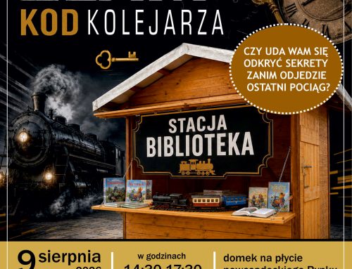 „ZŁAM KOD KOLEJARZA” – podejmij wyzwanie w literackim escape roomie!