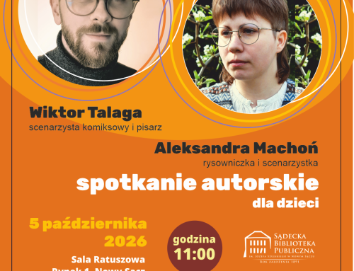 Spotkanie autorskie z Aleksandrą Machoń i Wiktorem Talagą