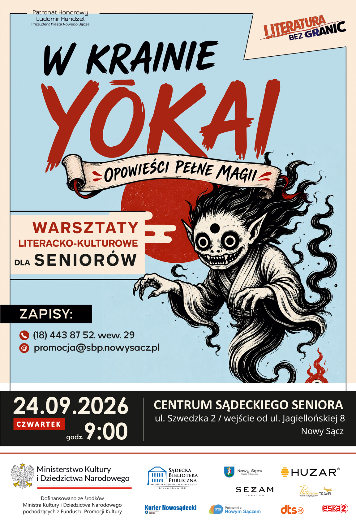 Warsztaty dla seniorów_plakat