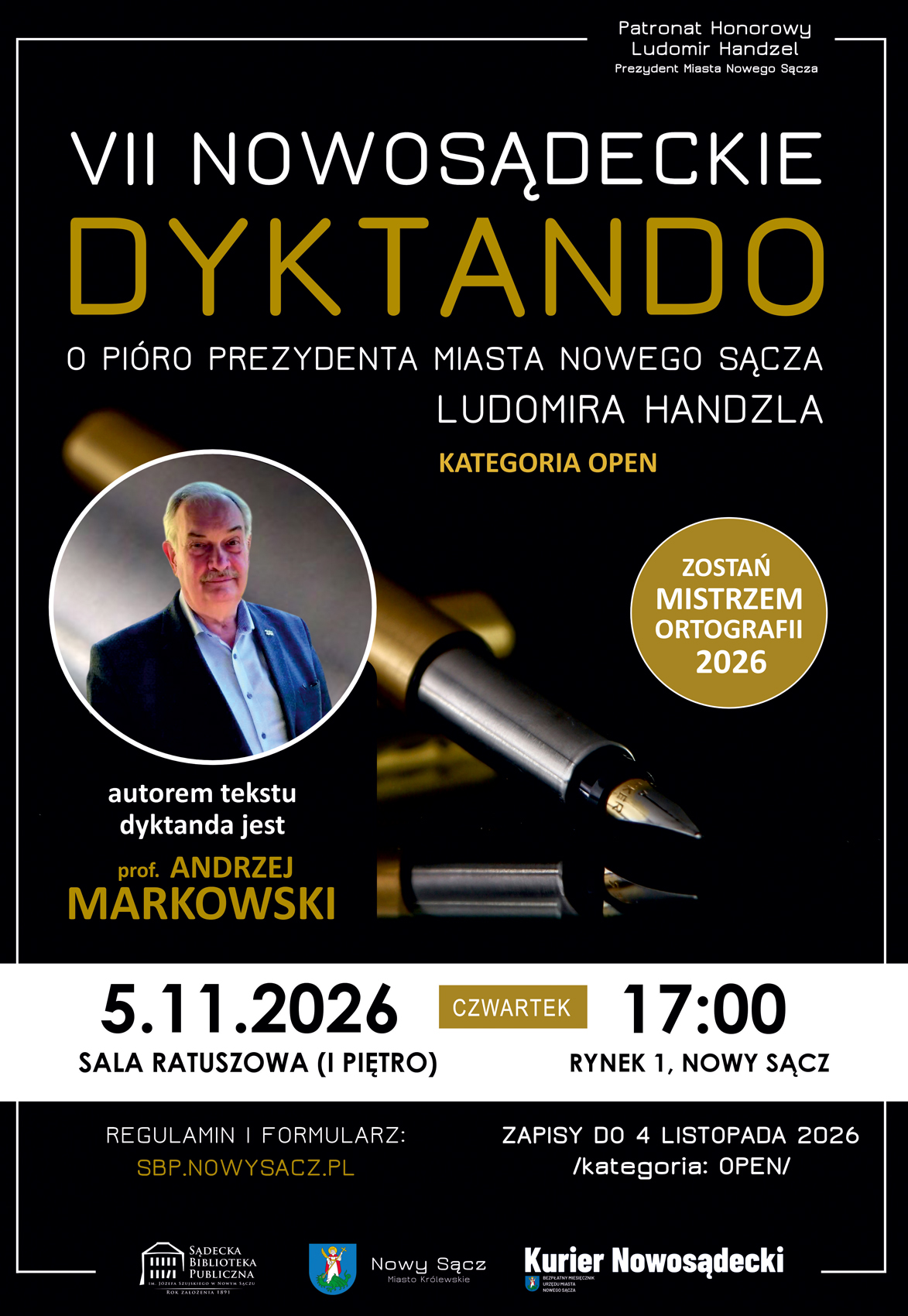 Dyktando OPEN 2026