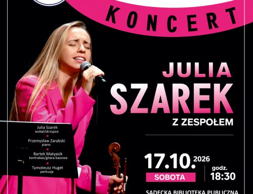JULIA SZAREK Z ZESPOŁEM – koncert