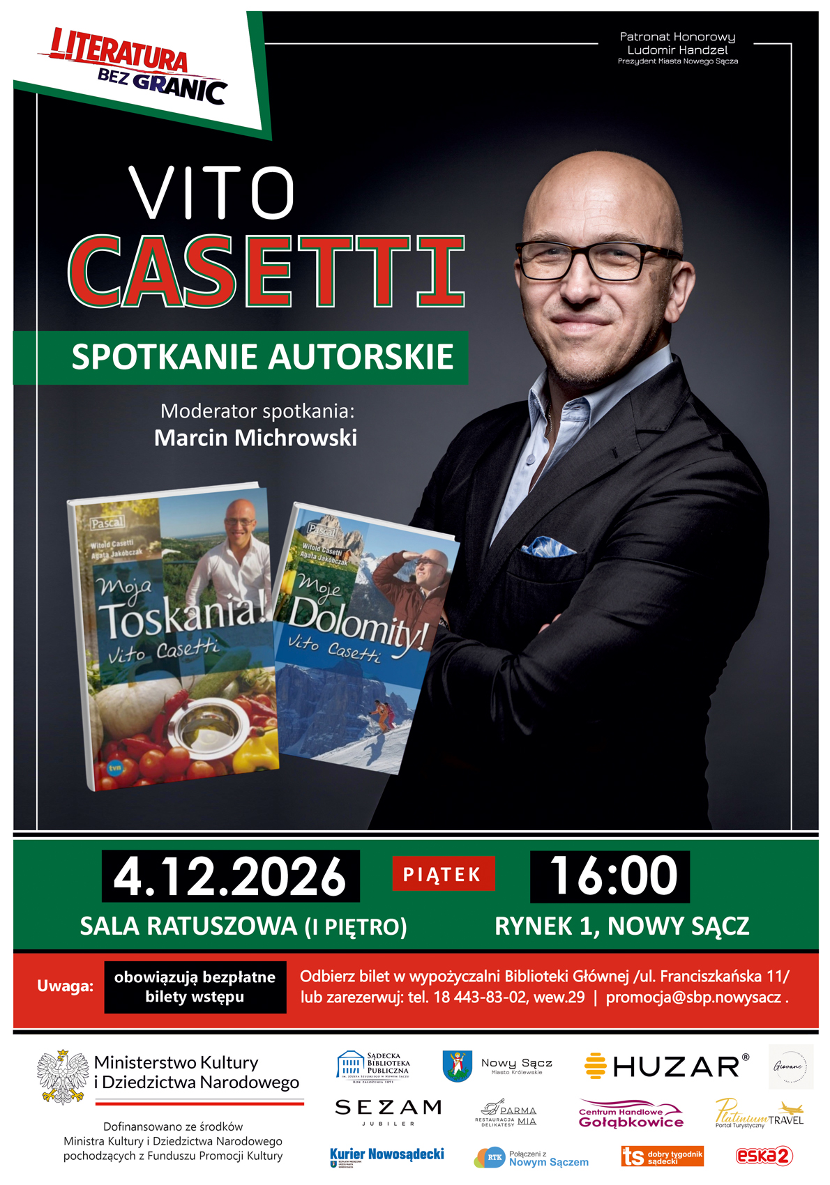 VITO CASETTI – plakat