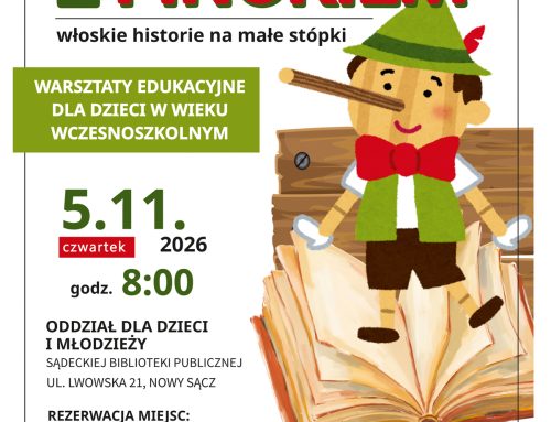 Podróż z Pinokiem – włoskie historie na małe stópki